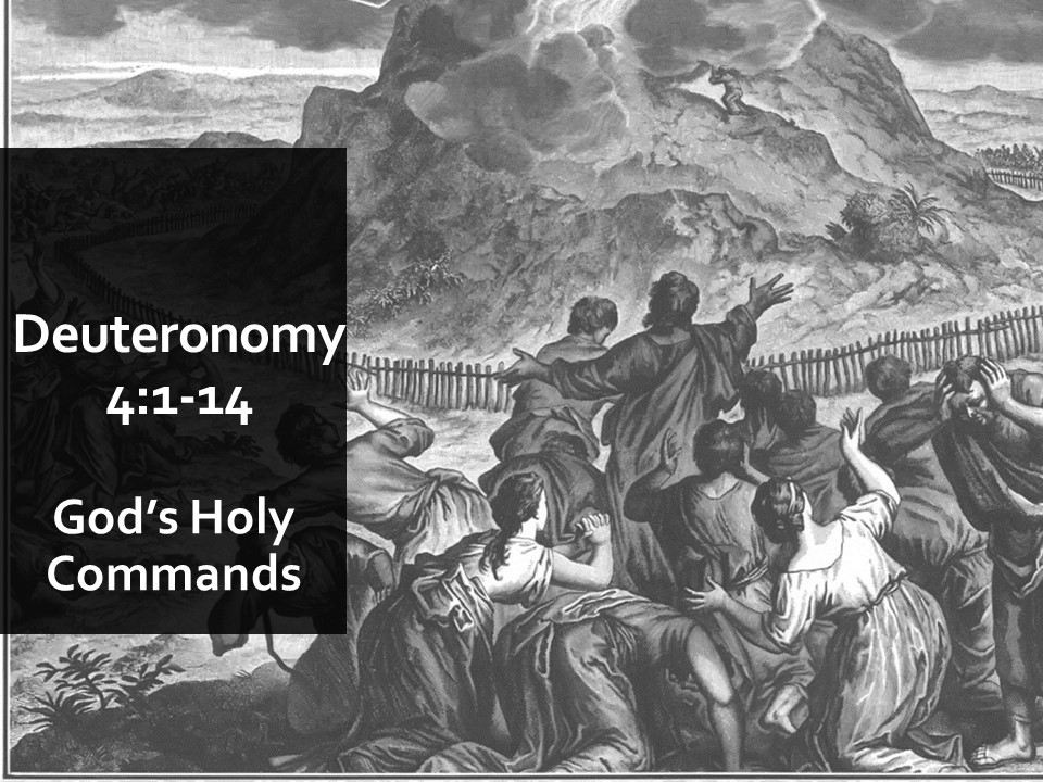 God’s Holy Commands