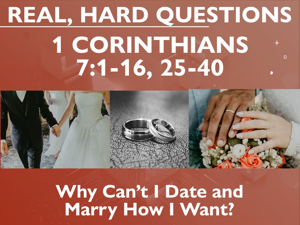 Why Can’t I Date and Marry How I Want?